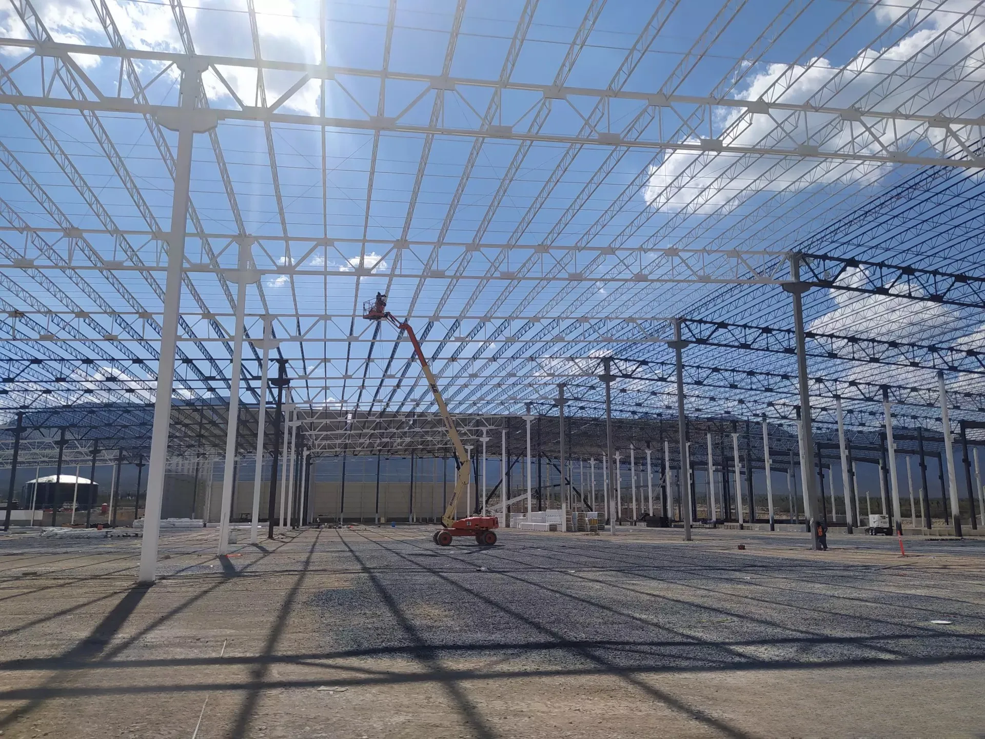 Avance de estructura y taller, referencia de fabricación
